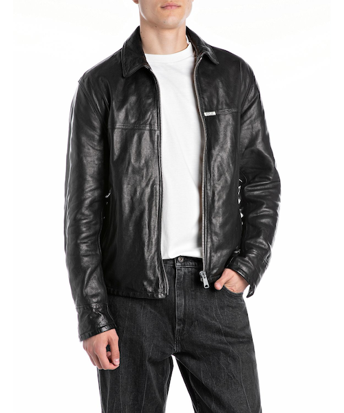 WAXラムレザージャケット｜リプレイのアウトレット通販｜三井