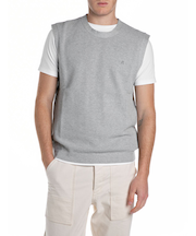 コットンニットベスト