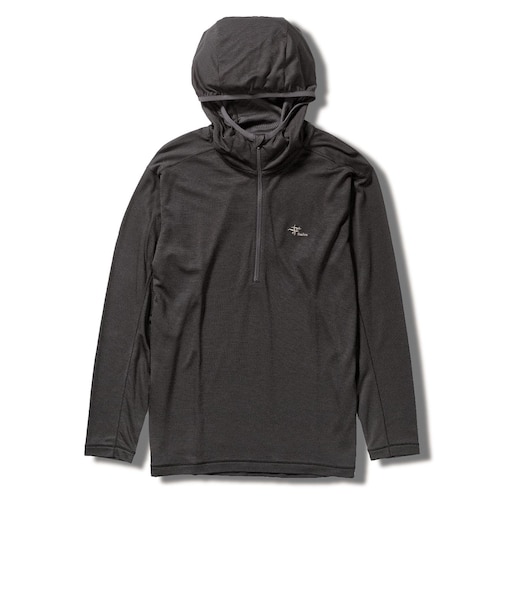 TSｳｰﾙﾊｰﾌZIPﾌｰﾃﾞｨ