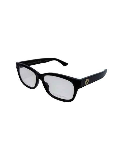 GUCCI / ブラック スクエア メガネ GUCCI グッチ メガネ（眼鏡） GG1341O 001 スクエアフレーム