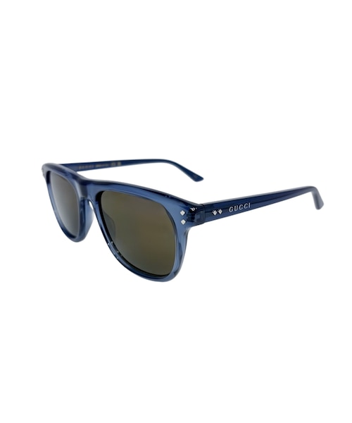 gucci グッチ リムレス サングラス Gucci Eyewear リムレス スクエアサングラス | ブラウン | FARFETCH JP