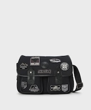 サファリワッペン[ミディアムキャリーオール7850SFW]ブラック6609231308