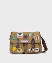 サファリワッペン[ミディアムキャリーオール7850SFW]キャメル6609231334