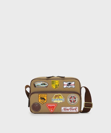 サファリワッペン[ショルダー7852SFW]キャメル6609231434