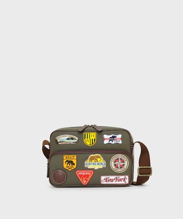 サファリワッペン[ショルダー7852SFW]グリーン6609231455