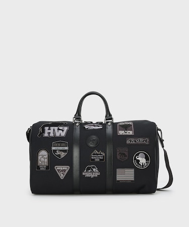 サファリワッペン[ダッフル7851SFW]ブラック6609234108