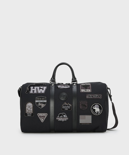 サファリワッペン[ダッフル7851SFW]ブラック6609234108