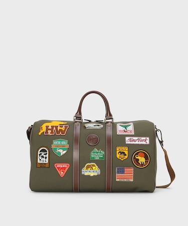 サファリワッペン[ダッフル7851SFW]グリーン6609234155