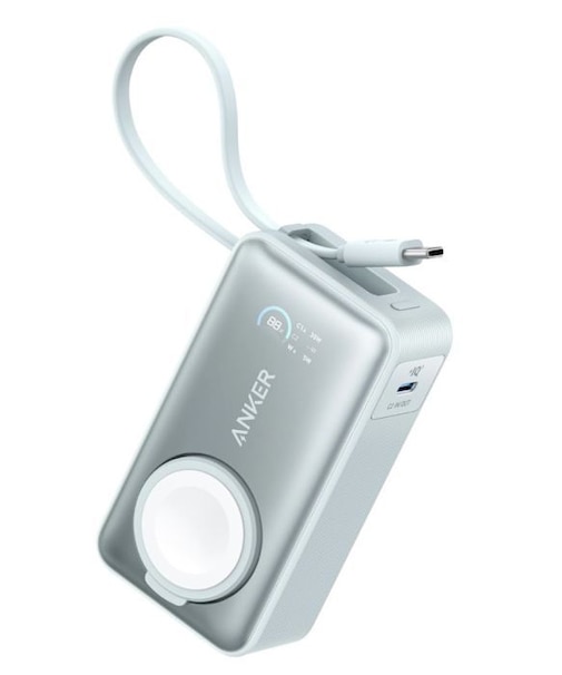 Anker MagGo Power Bank (10000mAh, 35W, For Apple Watch)