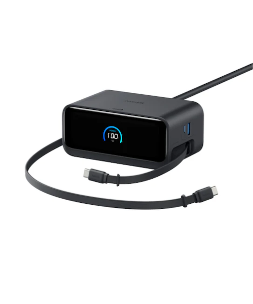 Anker Nano Charging Station (7-in-1, 100W, 巻取り式 USB-Cケーブル)