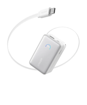 Anker Nano Power Bank (10000mAh, 45W, 巻取り式 USB-Cケーブル)