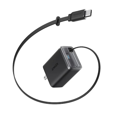 Anker Nano Charger (35W, 巻取り式 USB-Cケーブル)