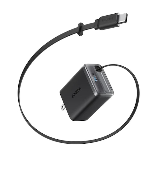 Anker Nano Charger (35W, 巻取り式 USB-Cケーブル)