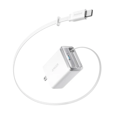 Anker Nano Charger (35W, 巻取り式 USB-Cケーブル)