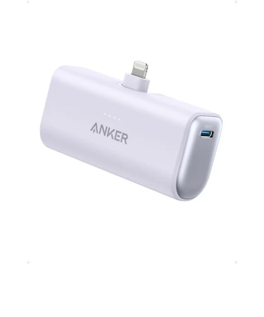 Nano Power Bank (12W, Built-In Lightning Connector)