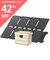 Anker Solix C1000 Portable Power Station with Anker Solix PS100 Compact Portable Solar Panel