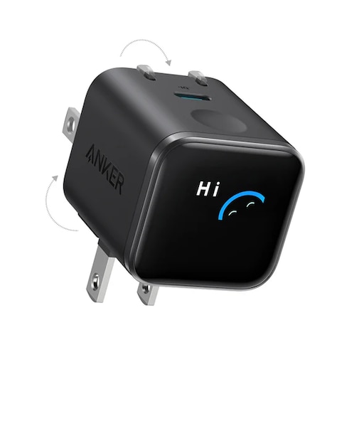 Anker Nano Charger (45W, Display, スイングプラグ)