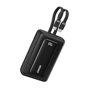 Anker Zolo Power Bank (20000mAh, 45W, Built-In Dual USB-Cケーブル)