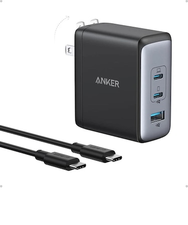 Anker 736 Charger (Nano ll 100W) with USB-C & USB-C ケーブル