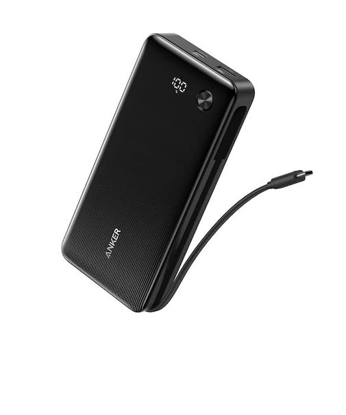Anker Zolo Power Bank (20000mAh, 87W, Built-In USB-Cケーブル, For PC)