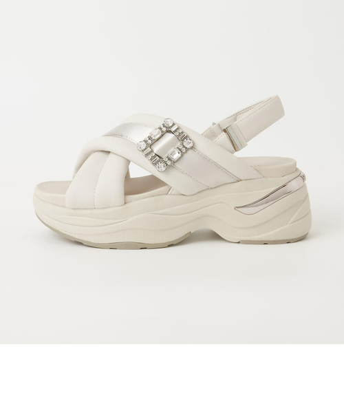 +diana ダイアナ サンダル 22cm CROSS BELT SANDALS 軽量】クロスベルトサンダル｜ダイアナのアウトレット通販｜三井