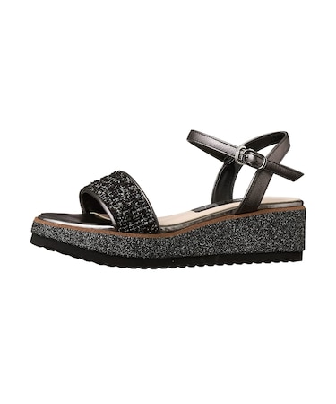 グリッター輝く☆プラットフォームサンダル