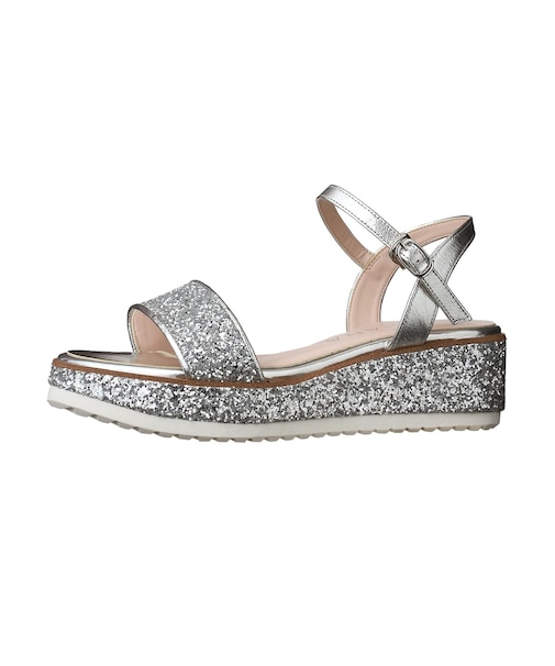 グリッター輝く☆プラットフォームサンダル