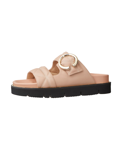 値下げ！美品DIANA キルティングフラットサンダル サイズS 定価17600円 値下げ！美品DIANA キルティングフラットサンダル サイズS 定価