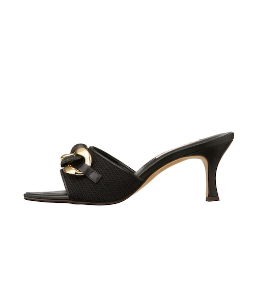 大ぶりチェーンがポイントに♪大人ミュール