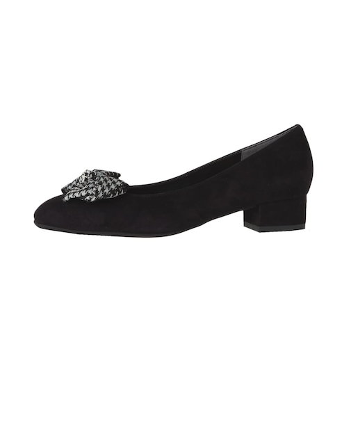 グログランリボンで上品見え♪快適フラットシューズ