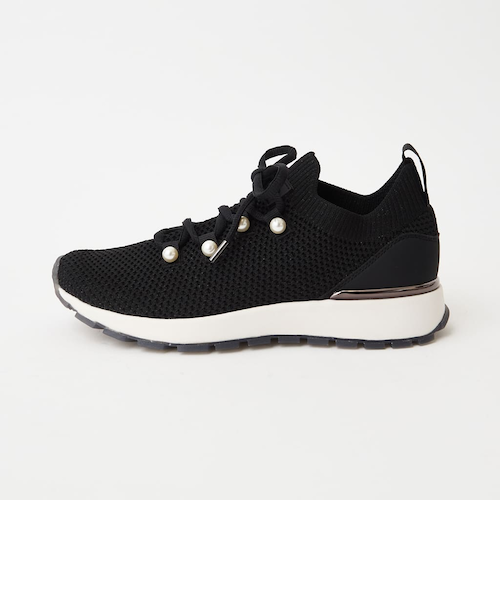 【新品】DIANA パール飾り きれいめニットスニーカー 軽量】パールデザイン ニットスニーカー｜ダイアナの