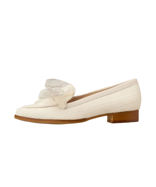 《ブーケコレクション》ふんわりリボンローファー