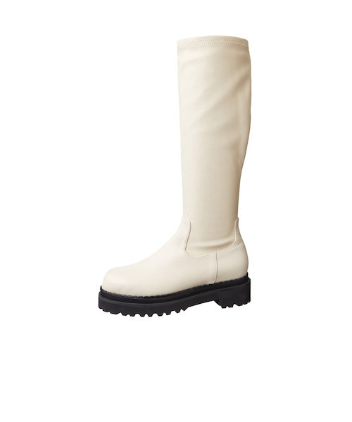 すっきりシルエットで履ける！ストレッチロングブーツ｜ダイアナの