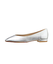 Vカットで足元スッキリ♪スクエアトゥフラット