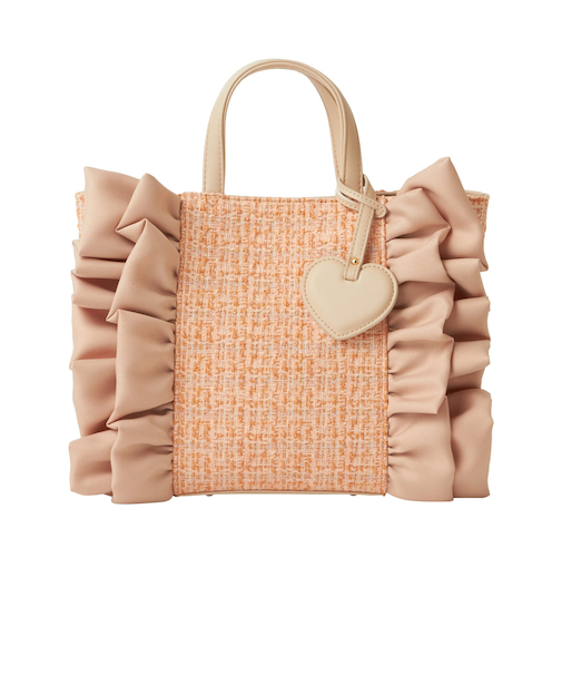 ポケット充実♪メッシュ使いがおしゃれな２WAYバッグ