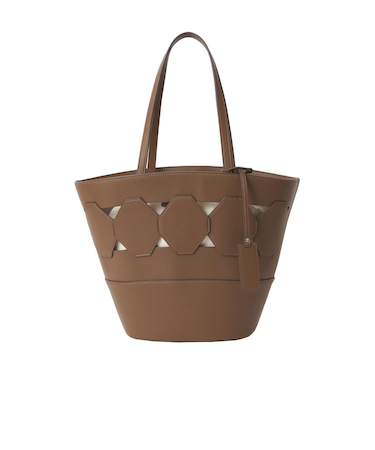 カットワークがポイントに♪シンプルトートBAG