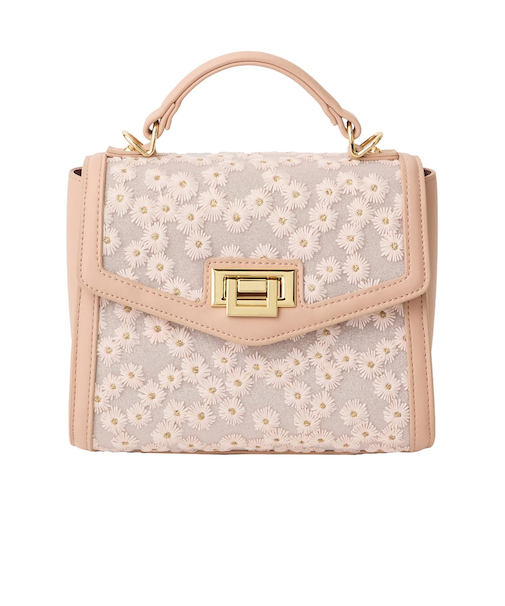 《ブーケコレクション》花柄刺繍チュールBAG