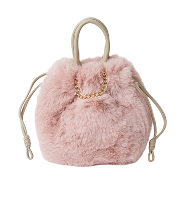 フェミニンカラーが可愛い♪ミニファーBAG