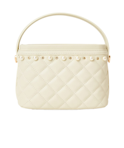 パールが華やか♪キルティングミニBAG
