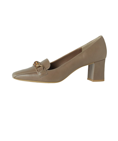 バンブービットがポイントに♪ヒールアップローファー