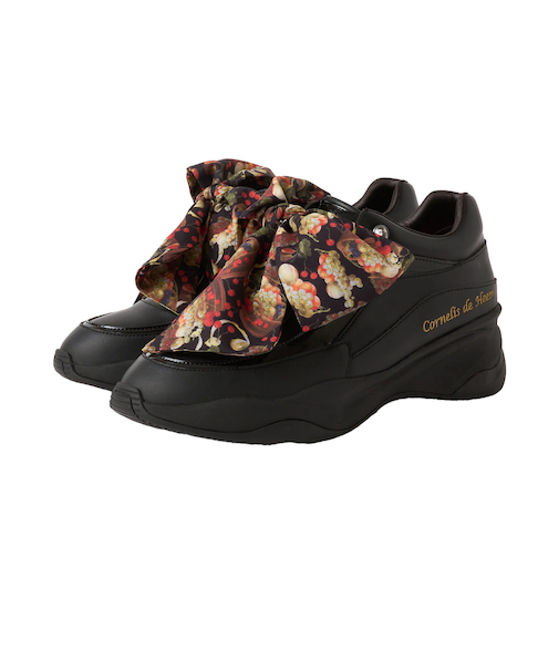 【#絵画シリーズ】ヒールアップダッドスニーカー