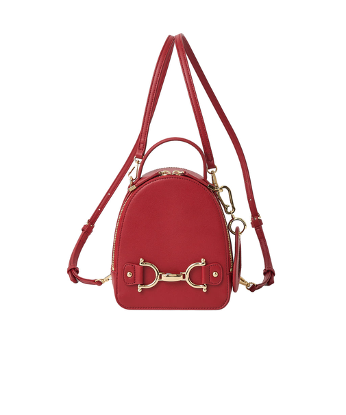 きれいめな雰囲気にも♪ビット金具付きミニリュック