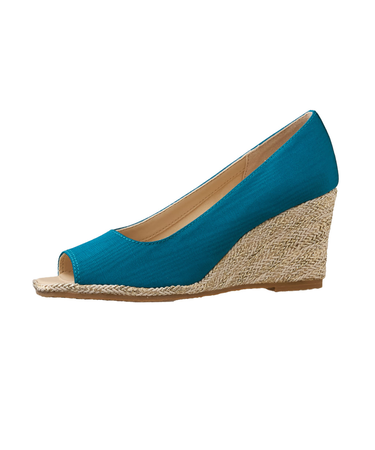 夏の定番☆ジュート巻きウェッジパンプス