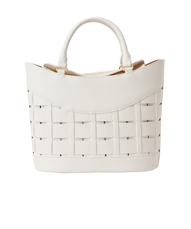 大人っぽい印象に♪ワイドメッシュバッグ