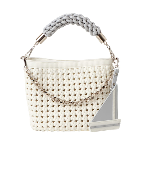 ヨットチャームが夏らしい☆メッシュ編みBAG