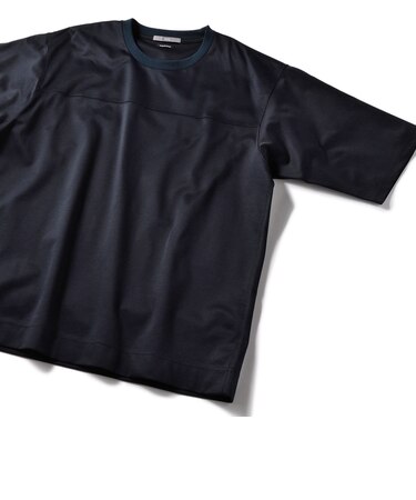 SU: LYCRA(R) フットボール クルーネック Tee