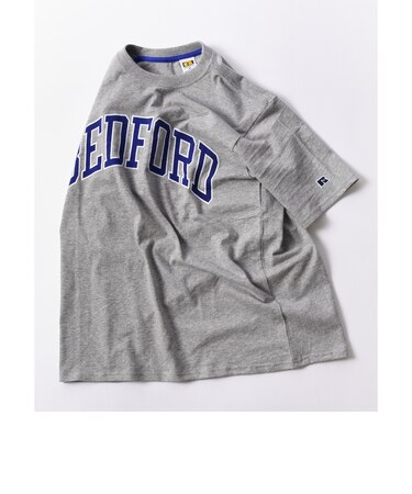 【SHIPS別注】RUSSELL ATHLETIC: NEW カレッジ プリント Tシャツ