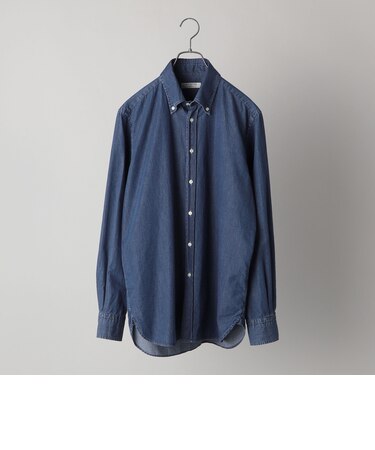 【SHIPS別注】GUY ROVER: シャンブレー 無地 ボタンダウン シャツ