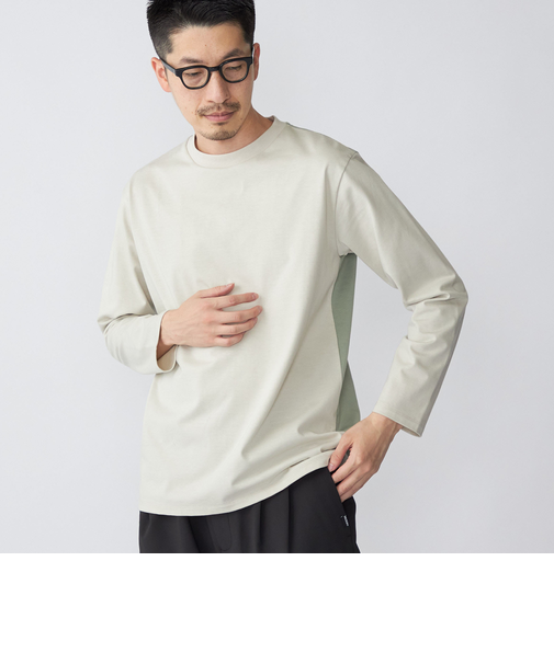 SHIPS: Albini コットン スイッチング Tシャツ ロンT