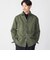 SHIPS: コットン ツイル ミリタリー シャツジャケット 22FW